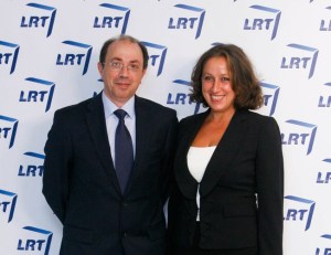 Посол РА в странах Балтии Ара Айвазян с супругой Гаяне Мокацян. 